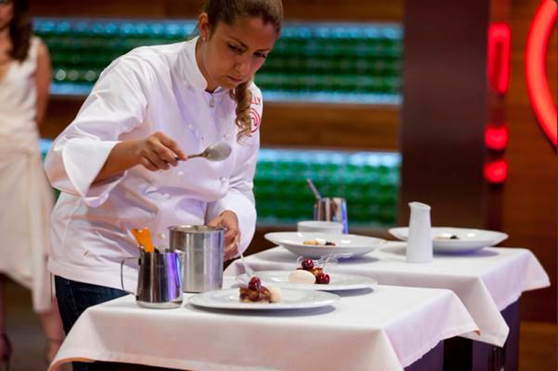 Sally Caballero, la paraguaya que llegó segunda en el Master Chef España en el año 2015.