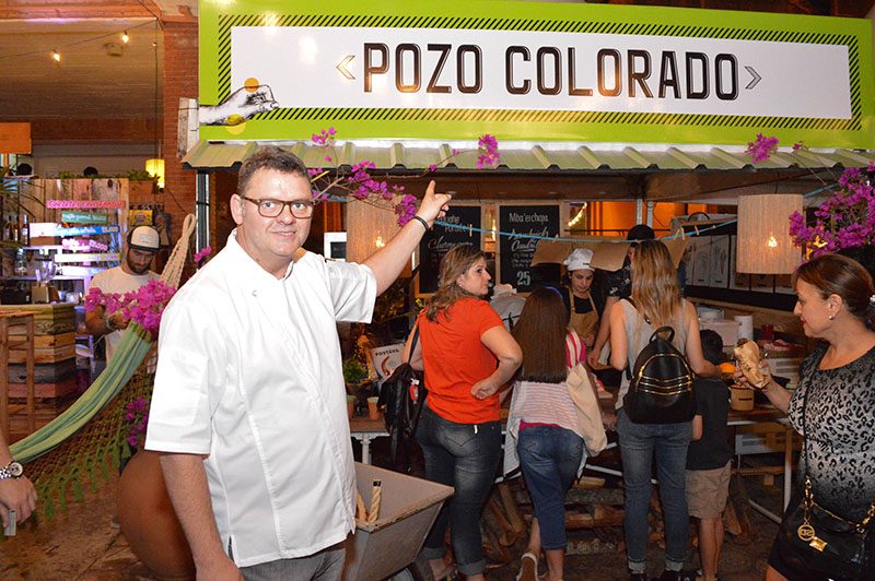 Pozo Colorado, de Rodolfo Angenschedit, es uno de los restaurantes que por primera vez participa en Paladar. Y ya se constituyó en uno de los principales atractivos. 