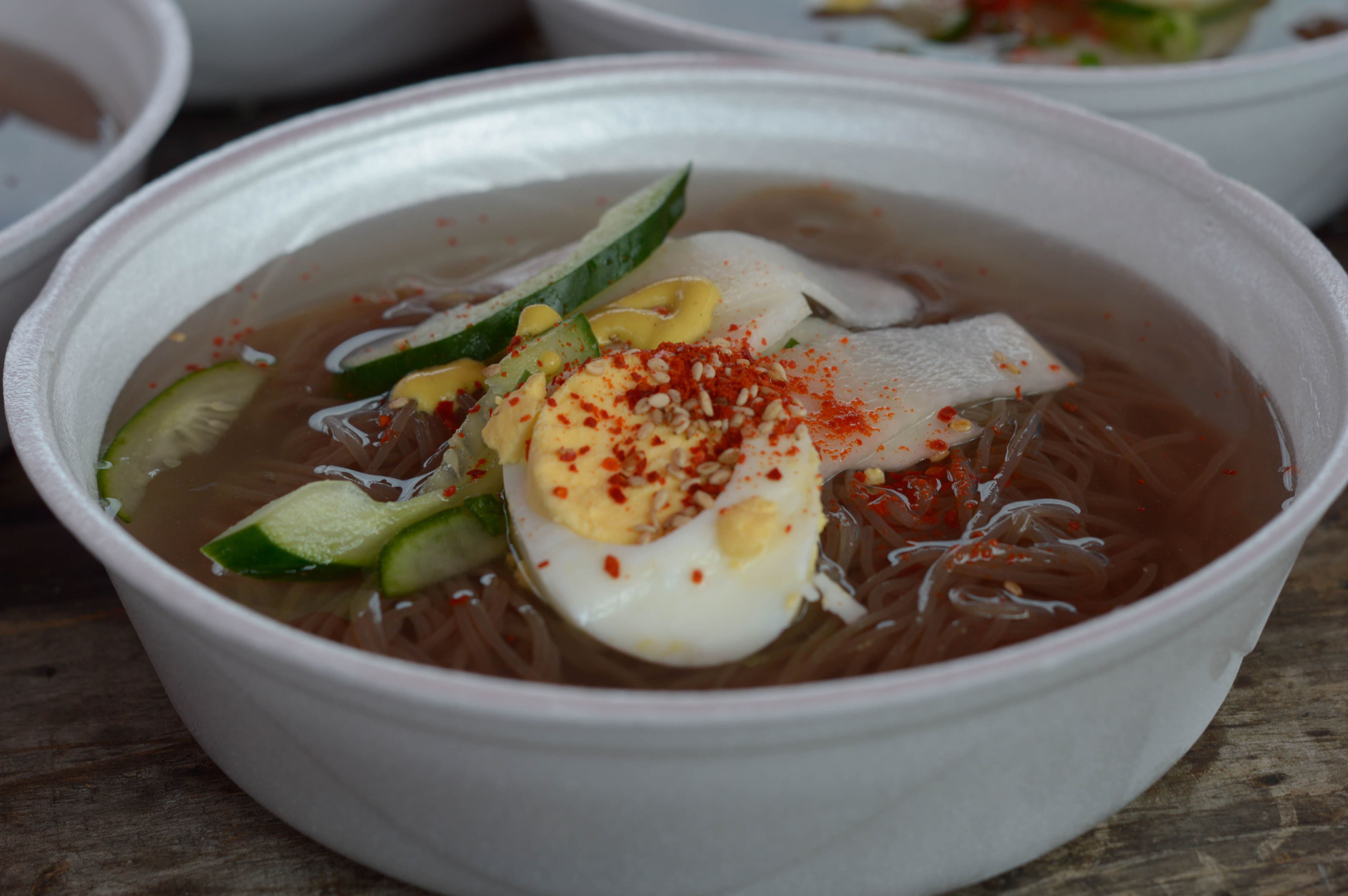 Sopa Ramen, la versión coreana del conocido plato japones. 