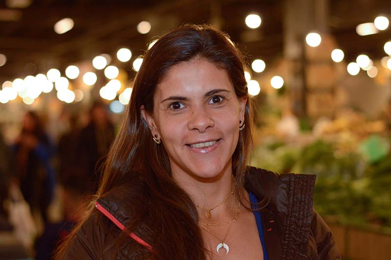 Natalia Cardozo es la emprendedora que tomó la iniciativa de dedicarse a la tapioca. Ahora ya piensa en la industrialización.