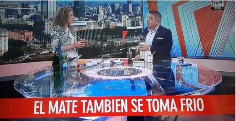 el mate también se toma frio