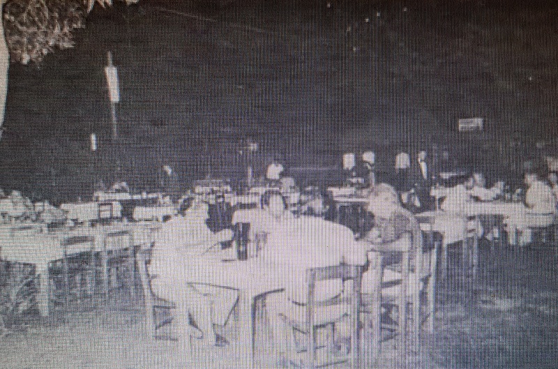Los restaurantes de antes, la mayoría de estilo parrillada, se instalaban al aire libre. Como el Martín Fierro, como muestra la foto que publicó el diario ABC, en 1978.