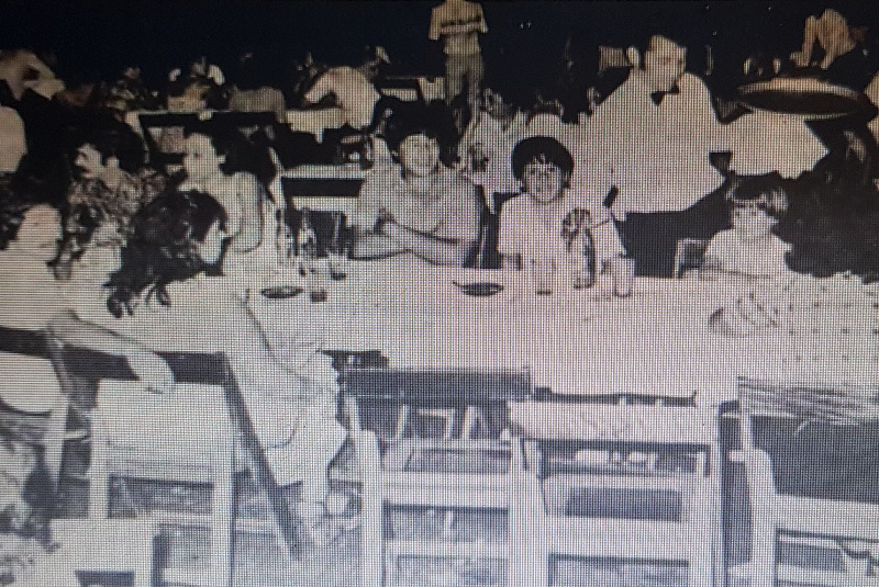 Foto del facsímil del diario ABC publicada en 1978. Corresponde al restaurante El Palacio de los Pollos.